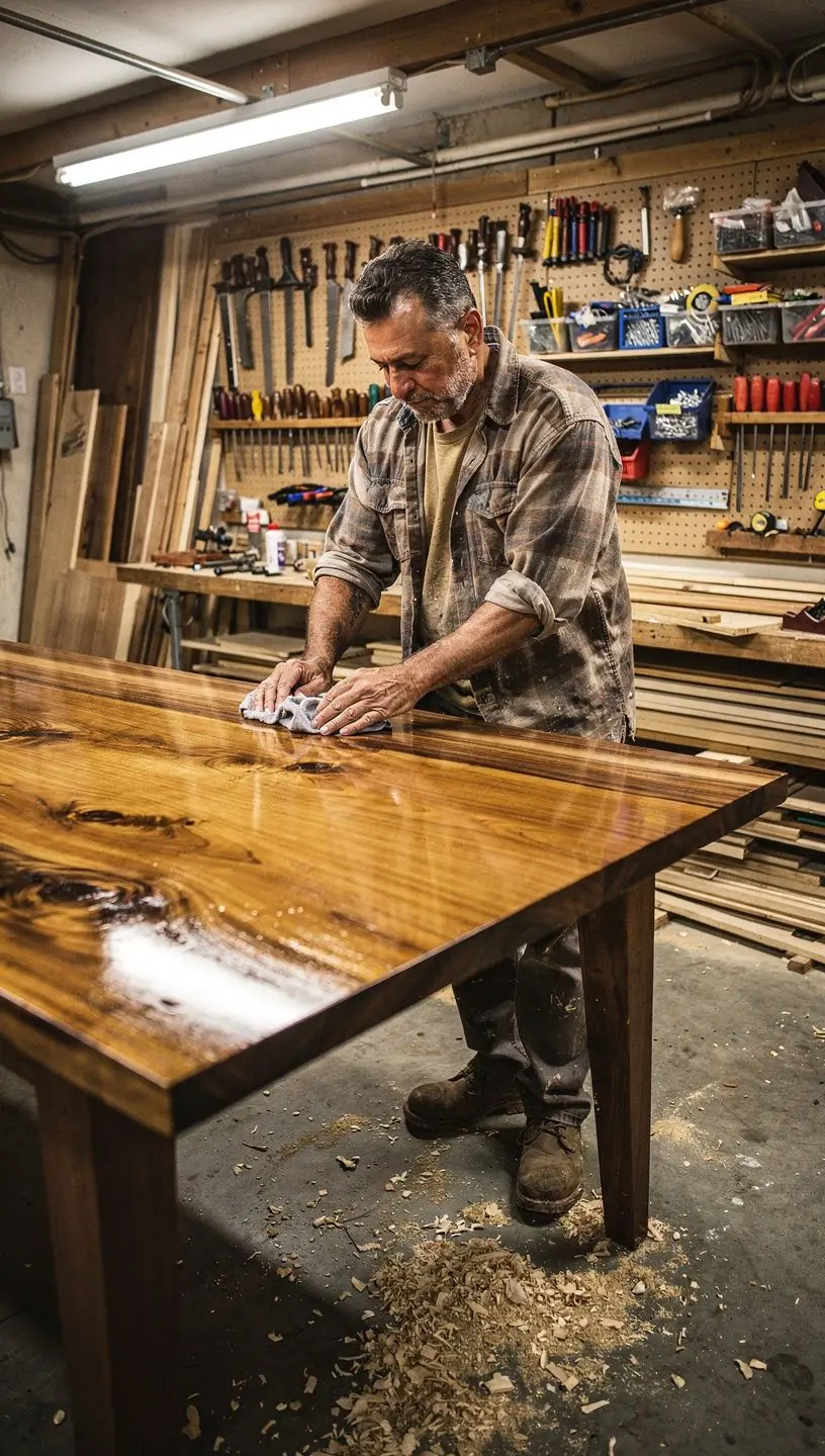 Techniques for carving and shaping wood in workshops