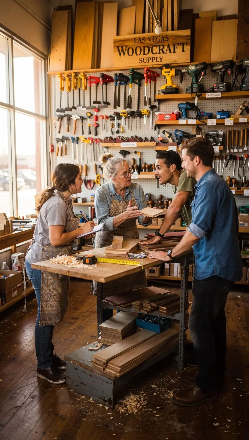 Hand tools enhancing woodworking skills and projects