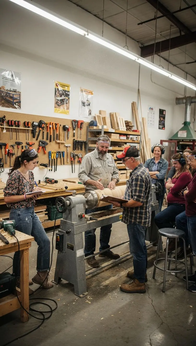 Woodworking joints showcasing various joinery techniques