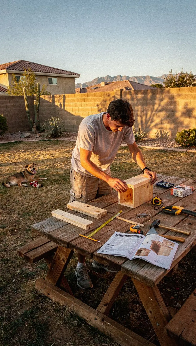 Woodworking tools for measuring and marking wood